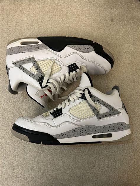 Nike Jordan 4 Retro White Cement 2016 | Grailed