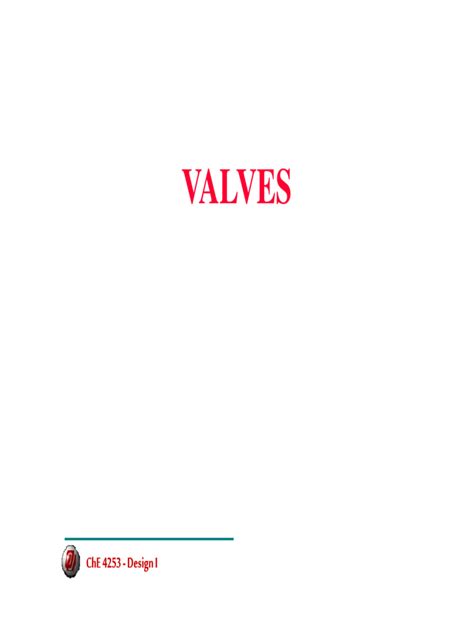 types of valves | PDF