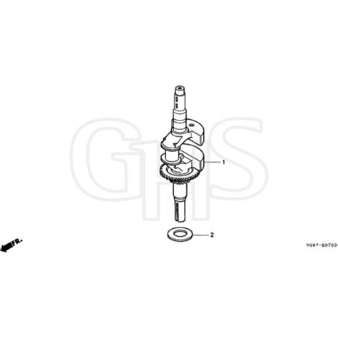 Honda Hrb C Pde Mzce Crankshaft Diagram Ghs