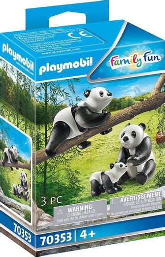 Pandas Avec Bébé Playmobil — Dondino