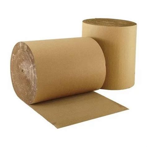 Brown Plain Double Face Corrugated Paper Roll At Rs Kilogram In Pune