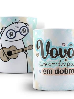 Caneca Flork Dia Dos Pais Amo Você Meu Veio Xicara Flork Pai