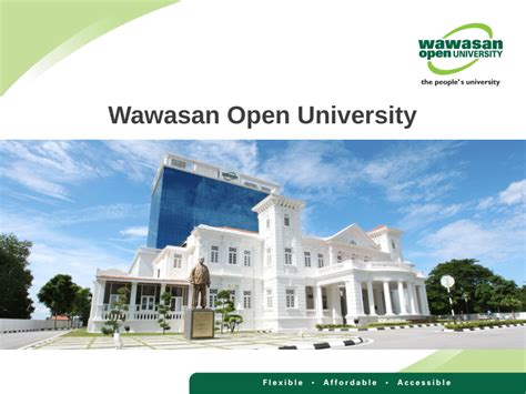 Pdf Oer And Its Implementation At Wawasan Open University Wou Malaysia