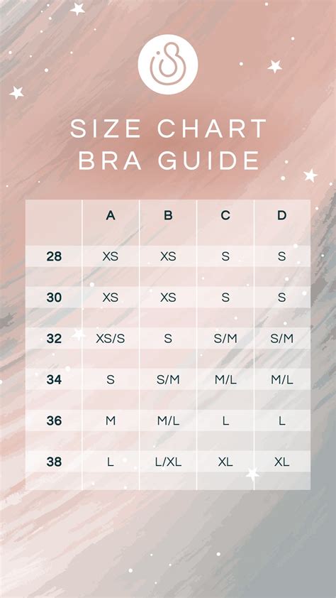 Size Chart: Bras & Tops – islamovement