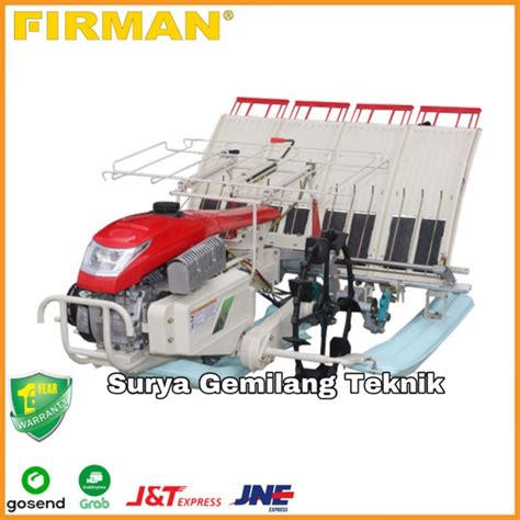 Jual Mesin Penanam Padi Rice Transplanter Firman Frt A Shopee