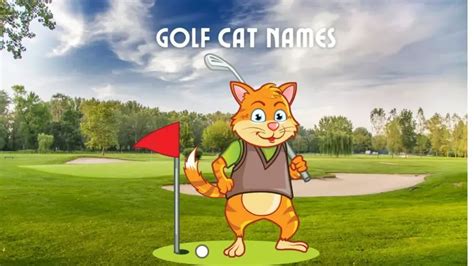 75 Golf Cat Names Fore The Love Of Felines