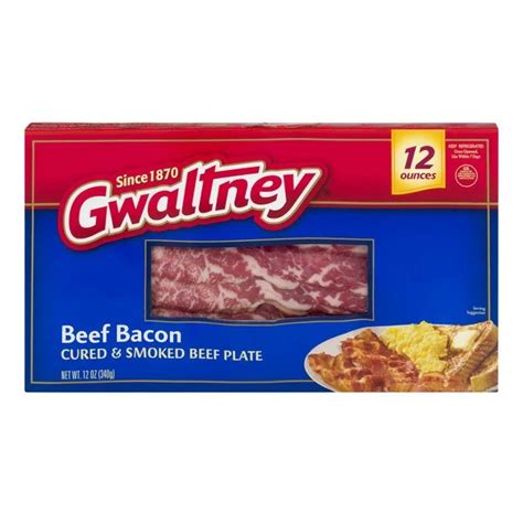 Gwaltney Beef Bacon 12 Oz New Product Product Reviews Deals And