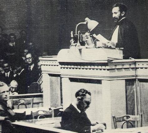 Emperor Haile Selassie Of Ethiopia Appeal To The League Of