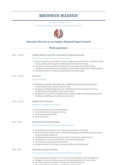 Project Director Resume Samples and Templates | VisualCV