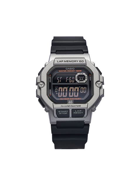 Casio Zegarek WS 1400H 1BVEF Czarny Modivo Pl