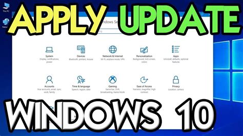 How To Download Windows 10 Updates Manually Tutorial Youtube