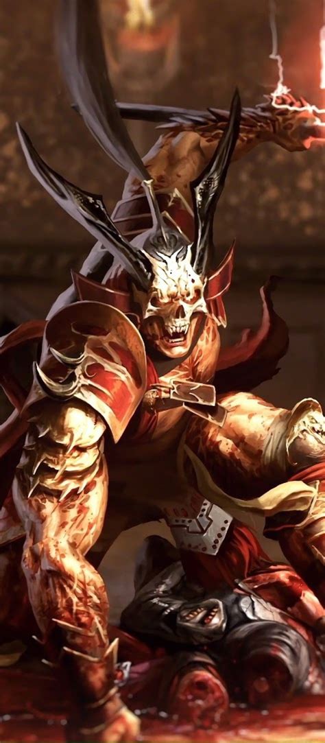 700x1600 Resolution Shao Kahn Warrior Mortal Kombat 11 700x1600 Resolution Wallpaper