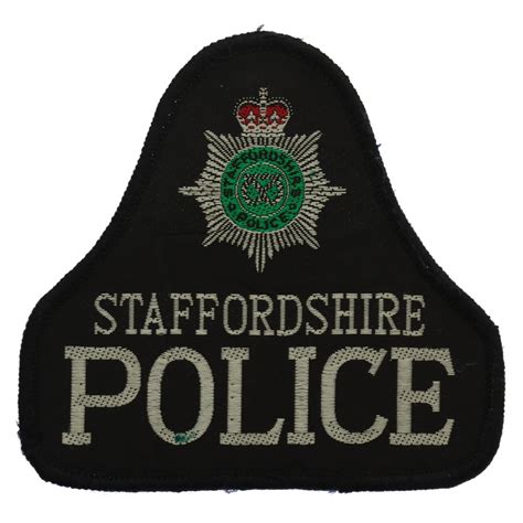 Staffordshire Police Cloth Bell Patch Badge