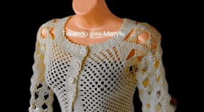 Aprende A Tejer Esta Bella Blusa A Crochet Manualidades