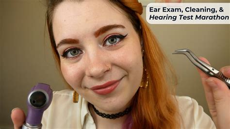 🩺 Ear Exam Ear Cleaning And Hearing Test Asmr Compilation👂 Soft Spoken