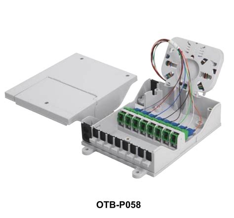 FTTH Drop Cable Terminal Box 9sc 8fibers Fiber Optic Terminal Box