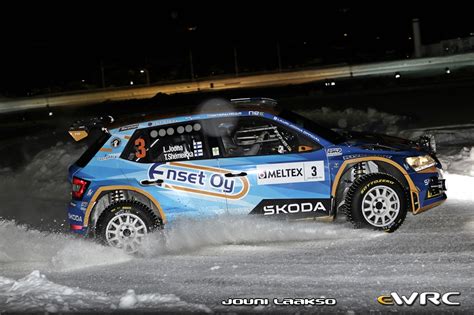 Joona Lauri Shemeikka Tuukka Škoda Fabia Rally2 evo Jyväskylän