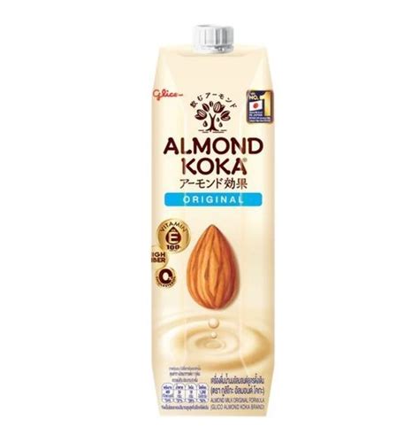 Glico Almond Koka Original Milk กลโกะ โคกะ เครองดม นำนม อลมอนด