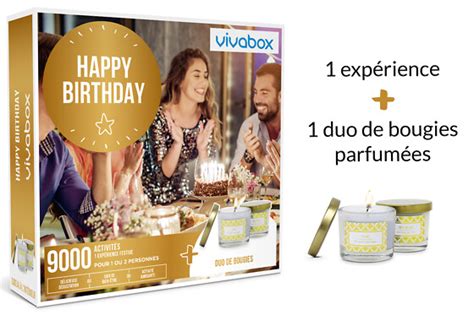 Coffret Cadeau Happy Birthday Wonderbox