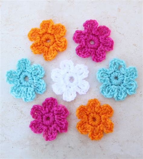 Gratis Haakpatronen Bloemetje In Minuten Crochet Flowers Crochet