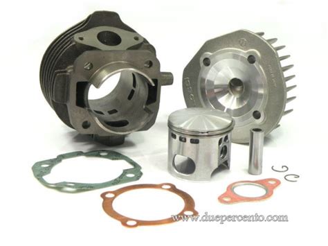 Cilindro Racing MALOSSI 102cc D55 Corsa 43 In GHISA Per Vespa 50 L N