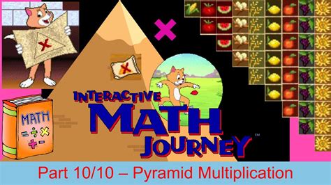 Interactive Math Journey Part 1010 Pyramid Multiplication Youtube