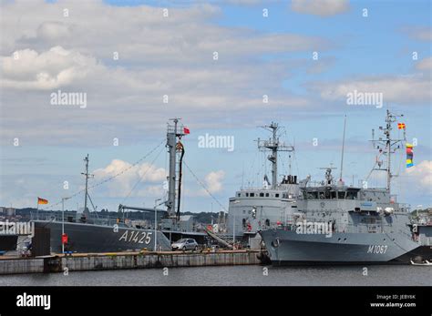 Germany Schleswig Holstein Kiel Naval Base Stock Photo Alamy