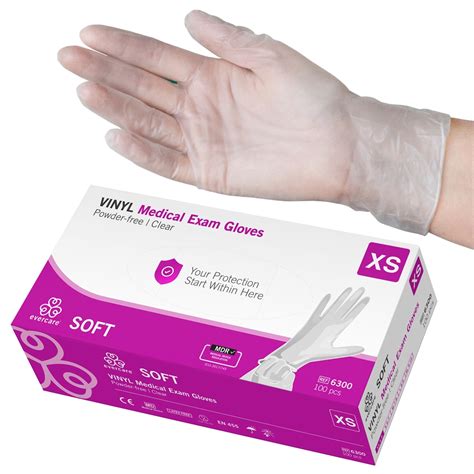 Evercare® Examination Gloves Vinyl Soft Evercare Medical