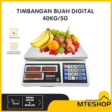 Jual Mte Timbangan Buah Digital Kg Digital Computing Scale Kg