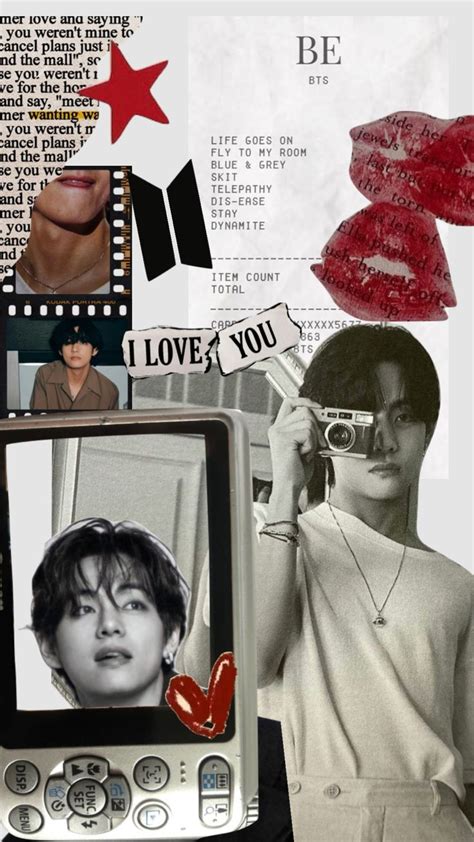 Myfirstshuffle Bts Aesthetic Taehyung Moodboard Army V Kim