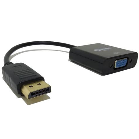 Cabo Adaptador Conversor DisplayPort Macho x VGA Femêa Comtek Tecnologia