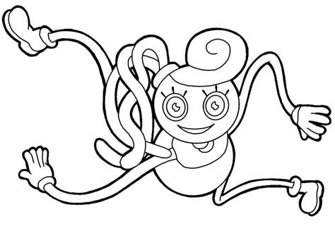 Mommy Long Legs Printable Coloring Page Free Printable Coloring Pages