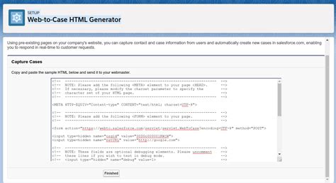 How To Create Web To Case Integration In Salesforce