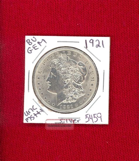 Bu Gem Morgan Silver Dollar Coin Unc Ms Genuine Us Mint Rare