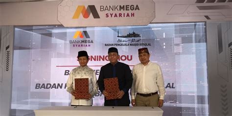 Bank Mega Syariah Buka Kcp Di Kawasan Masjid Istiqlal Bantu Visi