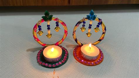 Diwali Diydiya Stand Makingeasy Diwali Diya Holder