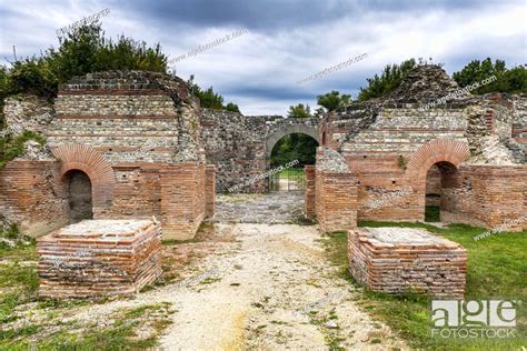 Unesco World Heritage Site Ancient Roman Ruins Of Gamzigrad Serbia