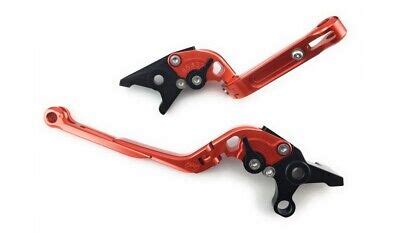 Orange Foldable Flip Up Brake Clutch Avdb Levers Pair Kawasaki Zephyr