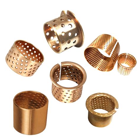 Cusn Wrapped Bronze Bearing Self Lubricating Bronze Sliding Bushing