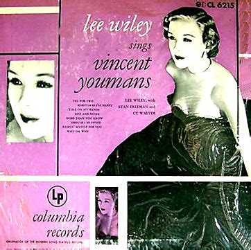 Lee Wiley - Lee Wiley Sings Vincent Youmans | Releases | Discogs