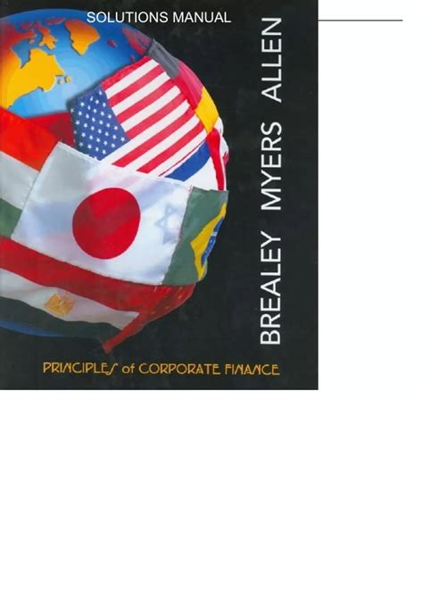 Principles of Corporate Finance Solutions Manual by Brealey, Myers ...
