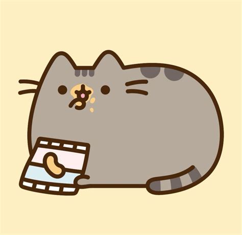 Eu Comendo Cheetos Pusheen Cute Pusheen Cat Cute Drawings
