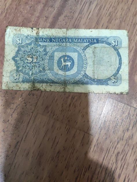 Wang Kertas Malaysia Ringgit Old Banknote Rm Siri Ke Prefix K