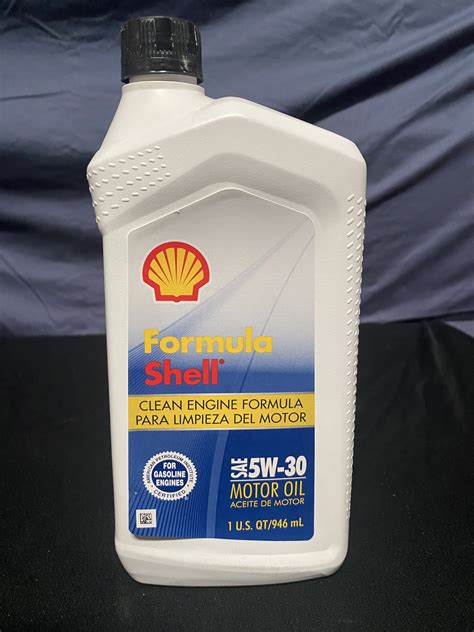 Formula Shell Synthetic Blend 5w-30 Motor Oil, 1 Quart