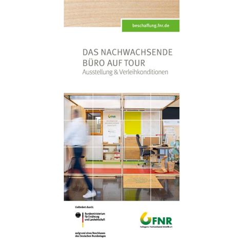 FNR Mediathek Flyer Das Nachwachsende Büro