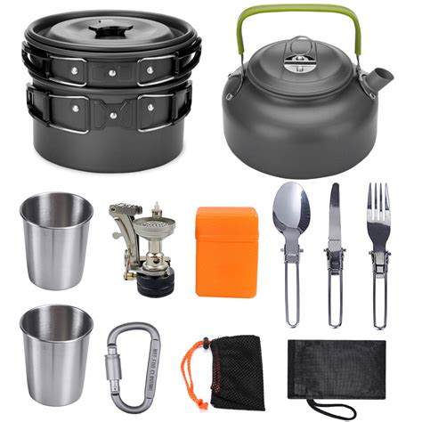 Outdoor Camping Cookware Set Folding Cookset Good Seller Co Ltd