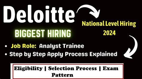 Deloitte Nla Recruitment 2024 Deloitte National Level Assessment 2024