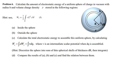 Solved Problem Calculate The Amount Of Electrostatic Chegg