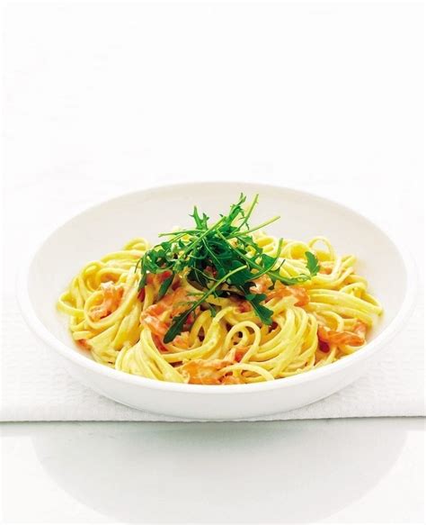 Smoked Salmon Linguine Recipe Delicious Magazine