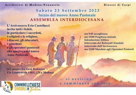 Apertura DellAnno Pastorale 2023 2024 Parrocchia San Giuseppe Carpi